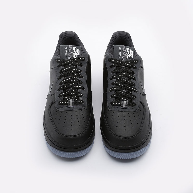 мужские черные кроссовки Nike Air Force 1 `07 LV8 3 CD0888-001 - цена, описание, фото 4